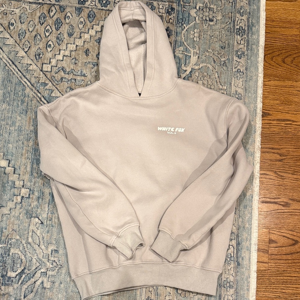White Fox Boutique Gray Hoodie